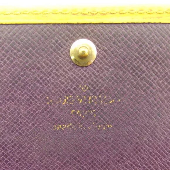LOUIS VUITTON Long Wallet Epi Tassiri Epi Leather Authentic Used - Picture 7 of 10